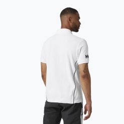 Koszulka trekkingowa męska Helly Hansen Hp Racing Polo. Białe koszulki polo męskie Helly Hansen, m, bez wzorów, bez ramiączek. Za 98.99 zł.