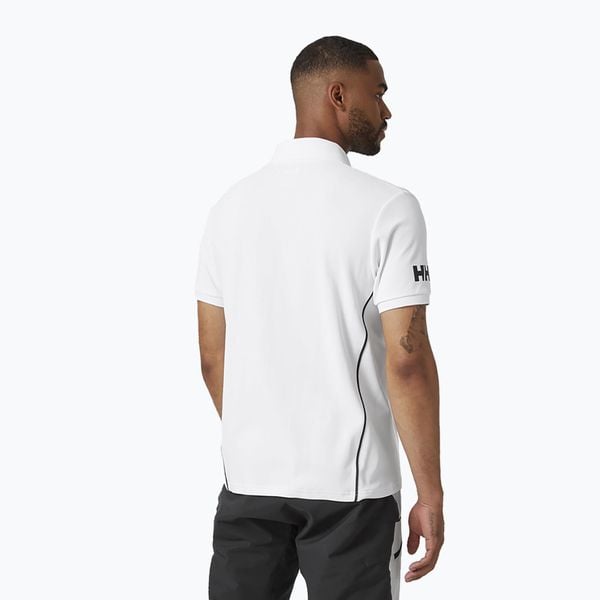 Koszulka trekkingowa męska Helly Hansen Hp Racing Polo. Białe koszulki polo męskie Helly Hansen, m, bez wzorów, bez ramiączek. Za 98.99 zł.