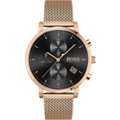 Zegarek męski Hugo Boss 1513808, Quartz, 43mm, 3ATM. Żółte zegarki męskie Hugo Boss, ze stali. Za 707.34 zł.