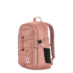Plecak miejski Fjallraven Skule 28 - dusty rose. Czerwone plecaki damskie Fjällräven, bez wzorów, sportowe. Za 458.69 zł.