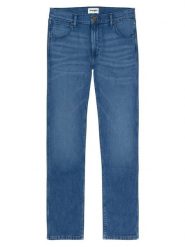 Wrangler Dżinsy "Greensboro" - Regular fit - w kolorze granatowym rozmiar: W38/L34. Niebieskie jeansy męskie Wrangler. Za 189.29 zł.