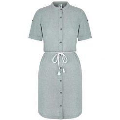 Damska sukienka sportowa LOAP Nury, S. Fioletowe sukienki damskie LOOP, na lato, m, bez wzorów, z bawełny, sportowe, bez kołnierzyka, bez ramiączek, sportowe. Za 90.91 zł.