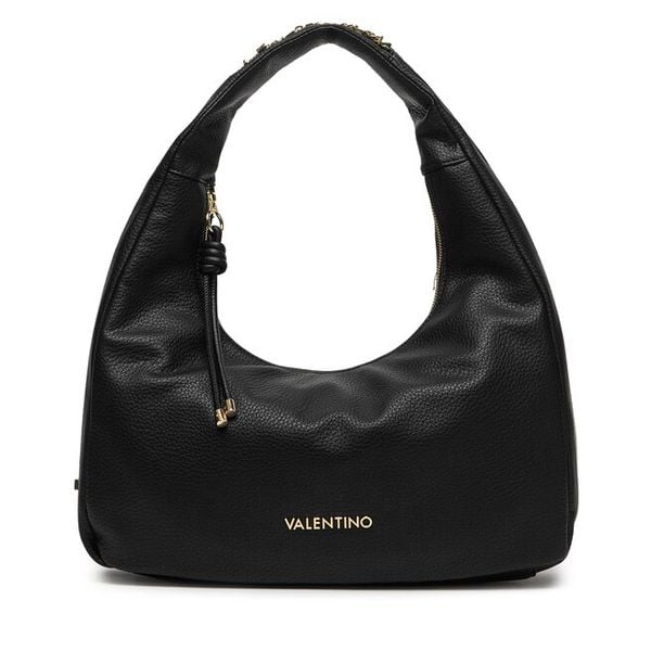 Torebka Valentino. Czarne torebki klasyczne damskie Valentino, bez wzorów, bez dodatków. Za 749.99 zł.