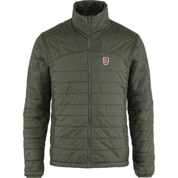 Kurtka ocieplana męska Fjallraven Expedition X-Latt Jacket. Czarne kurtki męskie Fjällräven, m, bez wzorów, z materiału, bez kaptura. Za 970.25 zł.