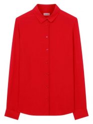 Seidensticker Koszula - Regular fit - w kolorze czerwonym rozmiar: 44. Różowe koszule damskie Seidensticker, bez wzorów, z wiskozy, bez kołnierzyka, bez ramiączek. Za 108.74 zł.