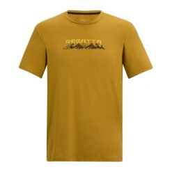 T-shirt Męski Z Motywem Zachodu Słońca Rozciągliwa Fingal. Brązowe t-shirty męskie Regatta, m, bez wzorów, bez kołnierzyka. Za 75.99 zł.