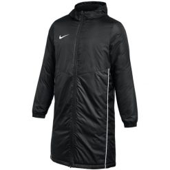 Kurtka męska Nike Therma-FIT Park. Czarne kurtki męskie Nike, na zimę, m, bez wzorów, z poliesteru, z kapturem. Za 381.99 zł.