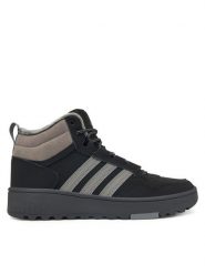 Adidas Sneakersy Hoops 4.0 Mid JQ5361 Czarny. Czarne buty sportowe chłopięce Adidas, ze skóry, bez zapięcia. Za 229.99 zł.