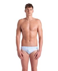 Kąpielówki Arena Fireflow Swim Briefs. Białe kąpielówki męskie Arena, m, bez wzorów, z poliesteru, do pływania. Za 99.99 zł.