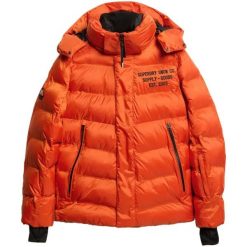 Kurtka puchowa Superdry. Zielone kurtki męskie Superdry., l, bez wzorów, z materiału, eleganckie, bez kaptura. Za 1,504.85 zł.