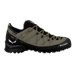 Buty podejściowe męskie Salewa Wildfire 2 GTX. Brązowe buty trekkingowe męskie Salewa, bez zapięcia, trekkingowe. Za 751.55 zł.