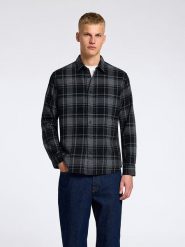 SELECTED HOMME Koszula w kolorze czarnym rozmiar: S. Czarne koszule męskie Selected Homme, s, bez wzorów, z bawełny, bez kołnierzyka, bez ramiączek. Za 74.63 zł.