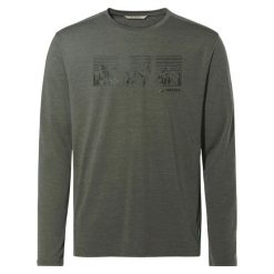 Koszulka z długim rękawem VAUDE Rosemoor III. Zielone koszulki męskie z długim rękawem Vaude, l, z lyocellu. Za 245.95 zł.