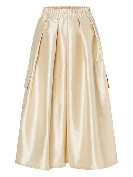 More & More Spódnica w kolorze złotym rozmiar: 44. Żółte spódniczki damskie MORE & MORE, bez wzorów, midi. Za 118.28 zł.