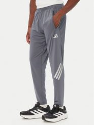 Adidas Spodnie dresowe Adi365 Iconic KS5806 Szary ciemny Regular Fit. Szare spodnie dresowe męskie Adidas, z dresówki. Za 279.99 zł.