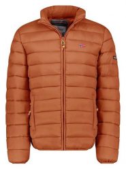 Geographical Norway Kurtka pikowana "Amigolor" w kolorze brązowym rozmiar: 3XL. Brązowe kurtki męskie Geographical Norway, xl, bez wzorów, bez kaptura. Za 121.51 zł.