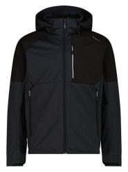CMP Kurtka softshellowa w kolorze czarnym rozmiar: 50. Czarne kurtki outdoor męskie CMP, m, bez wzorów, bez kaptura. Za 229.95 zł.