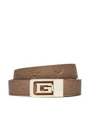 Guess Pasek Damski BW9185 P4430 Brązowy. Brązowe paski damskie Guess, z aplikacjami, ze skóry. Za 189.99 zł.