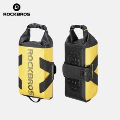 Torba rowerowa na ramę dolną rurę Rockbros AS-161 wodoodporna sakwa 1l. Żółte torebki klasyczne damskie ROCKBROS, bez wzorów, z materiału, bez dodatków. Za 95.99 zł.