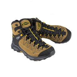 Buty trekkingowe unisex Alpine Pro Vete skórzane. Brązowe buty trekkingowe męskie Alpine Pro, bez zapięcia, trekkingowe. W wyprzedaży za 299.00 zł.