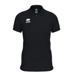 Damska koszulka polo Errea Evo. Czarne bluzki sportowe damskie ERREA, l, bez wzorów, z bawełny, bez ramiączek. Za 161.00 zł.