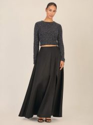 APART Spódnica w kolorze czarnym rozmiar: 36. Czarne bluzki damskie Apart, bez wzorów, z podwyższonym stanem, maxi. Za 295.99 zł.