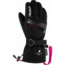 Rękawiczki dla dzieci Reusch Giorgia R-tex® Xt. Czarne rękawiczki dziecięce REUSCH, z materiału, bez ramiączek. Za 259.00 zł.