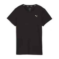 Koszulka damska PUMA Run Favorites Forever Faster Graphic TEE. Czarne t-shirty damskie Puma, xs, bez wzorów, bez kołnierzyka. Za 99.99 zł.