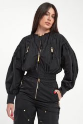 Kurtka damska bomber ELISABETTA FRANCHI. Kurtki damskie Elisabetta Franchi, bez wzorów, bez kaptura. Za 2,939.00 zł.