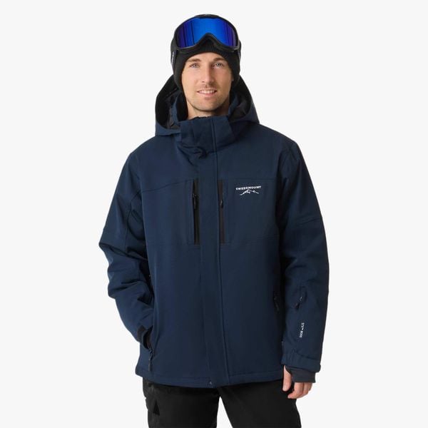 Kurtka narciarska Narciarstwo Męska Swedemount St. Anton Jacket SR oddychająca. Czarne kurtki męskie SWEDEMOUNT, na zimę, m, bez wzorów, sportowe, bez kaptura. Za 599.99 zł.