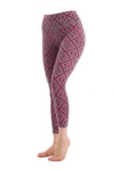 Venus - Legginsy termoaktywne (100% Merino / 230g/m²). Czerwone bielizna termoaktywna damska WOOLONA, l, bez wzorów, z dzianiny. Za 351.00 zł.