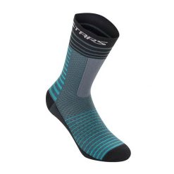 Skarpety rowerowe męskie Alpinestars Drop 19. Niebieskie skarpetki męskie ALPINESTARS, bez wzorów, z bawełny. Za 95.85 zł.