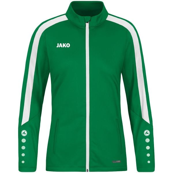 Poliestrowa bluza dresowa Jako Power. Zielone bluzy z kapturem męskie Jako, m, z dresówki. Za 325.00 zł.