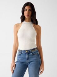 Marciano Guess Sweter 181412 Beżowy Classic Fit. Brązowe swetry klasyczne damskie Marciano Guess, s, bez kołnierzyka. Za 520.00 zł.