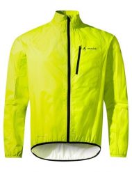 Kurtka hardshell M Drop Jacket III. Żółte kurtki męskie Vaude, m, bez wzorów, z hardshellu, bez kaptura. Za 519.00 zł.