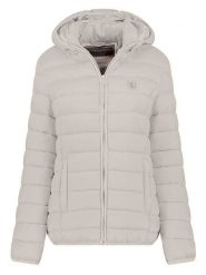 Geographical Norway Kurtka pikowana w kolorze szarym rozmiar: M. Szare kurtki damskie Geographical Norway, m, bez wzorów, bez kaptura. Za 157.35 zł.