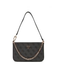 Guess Torebka Noelle II Mini HWBG96 72720 Szary. Szare torebki klasyczne damskie Guess, z aplikacjami, ze skóry, bez dodatków. Za 389.99 zł.