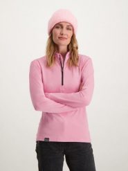 Bluza narciarska damska Poederbaas. Czerwone bluzy bez kaptura damskie POEDERBAAS, xl, z materiału. Za 164.70 zł.