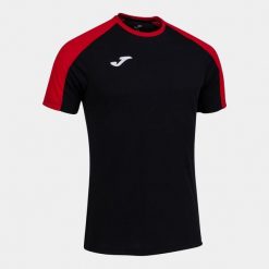 Koszulka do piłki nożnej męska Joma Eco Champioship z krótkim rękawem. Czarne t-shirty sportowe męskie Joma, m, z poliesteru, bez ramiączek, do piłki nożnej. W wyprzedaży za 75.20 zł.