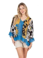Isla Bonita by SIGRIS Bluzka ze wzorem rozmiar: S. Bluzki damskie Isla Bonita by SIGRIS, s, bez wzorów, z bawełny, bez kołnierzyka, bez ramiączek. Za 191.45 zł.