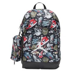 Plecak i piórnik Air Raid Czarny - 9A9250-KR5. Czarne plecaki damskie Nike, bez wzorów. Za 284.99 zł.