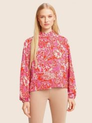 Miss goodlife Bluzka w kolorze różowym rozmiar: S. Różowe bluzki damskie miss goodlife, s, bez wzorów, z wiskozy, bez kołnierzyka, bez ramiączek. Za 195.99 zł.