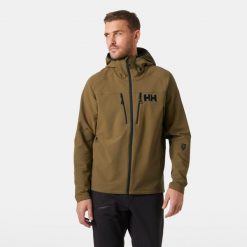 Kurtka narciarska Helly Hansen Odin Pro. Brązowe kurtki narciarskie i snowboardowe damskie Helly Hansen, m, bez wzorów, bez kaptura, narciarskie. W wyprzedaży za 842.00 zł.