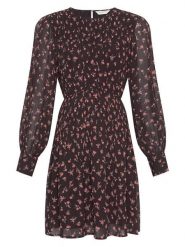 MOSS COPENHAGEN Sukienka "Evelda Orabella" w kolorze brązowo-różowym rozmiar: L. Brązowe sukienki damskie MOSS COPENHAGEN, l, bez wzorów, z wiskozy, bez kołnierzyka, bez ramiączek, mini. Za 208.99 zł.