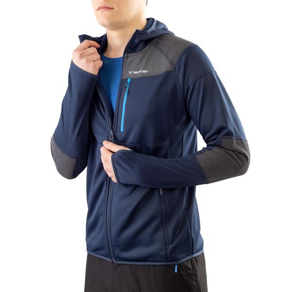 Bluza turystyczna męska Viking Yosemite Man. Niebieskie bluzy bez kaptura męskie VIKING, m. Za 196.34 zł.