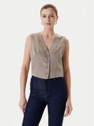 Guess Kamizelka W5YH51 WH5N2 Zielony Regular Fit. Zielone kamizelki damskie Guess, xl, z lyocellu. Za 259.99 zł.
