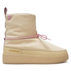 Śniegowce Napapijri. Brązowe śniegowce damskie Napapijri. Za 359.99 zł.