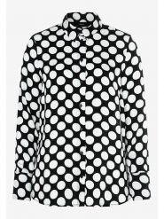 More & More Bluzka w kolorze biało-czarnym rozmiar: 34. Białe bluzki damskie MORE & MORE, bez wzorów, z wiskozy, bez kołnierzyka, bez ramiączek. Za 82.99 zł.