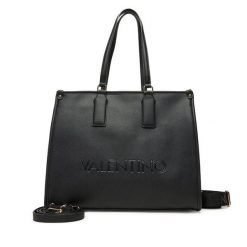 Torebka Valentino. Czarne torebki klasyczne damskie Valentino, bez wzorów, bez dodatków. Za 549.99 zł.