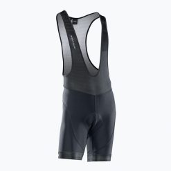 Spodenki rowerowe męskie Northwave Origin Bibshort. Czarne szorty męskie Northwave, bez wzorów, sportowe. Za 339.10 zł.